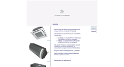 Desktop Screenshot of ecofrost.pl