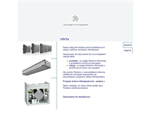 Tablet Screenshot of ecofrost.pl